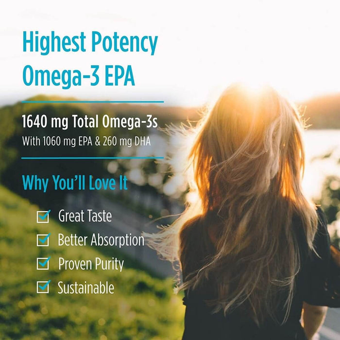 Nordic Naturals EPA Xtra 1640mg Omega-3 60 Softgels (Lemon) | Premium Supplements at MYSUPPLEMENTSHOP