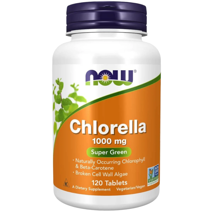 NOW Foods Chlorella, 1000 mg – 120 Tabletten