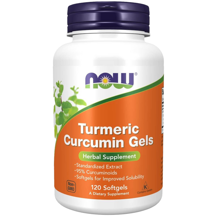 NOW Foods Turmeric Curcumin 120 Softgels