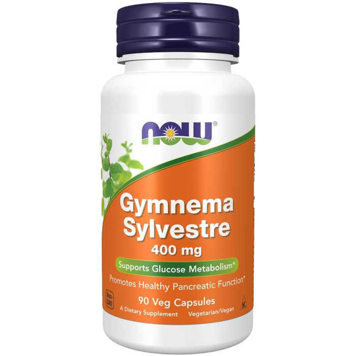 NOW Foods Gymnema Sylvestre 400 mg 90 Veg Capsules