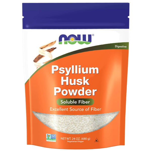 NOW Foods Psyllium Husk Powder 24oz - Sports Nutrition at MySupplementShop by NOW Foods