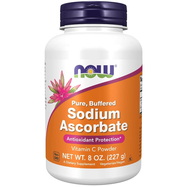 NOW Foods Sodium Ascorbate Powder 8oz (227g) - Vitamins & Minerals at MySupplementShop by NOW Foods