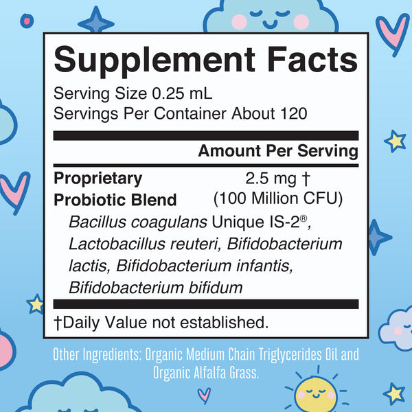 MaryRuth Organics Organic Infants Flüssiges Probiotikum – 30 ml.
