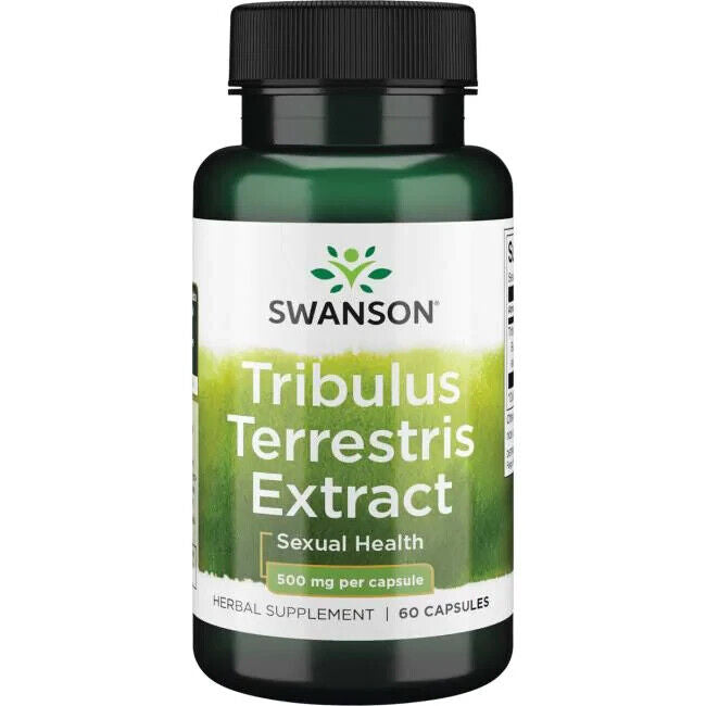 Swanson Tribulus Terrestris-Extrakt, 500 mg – 60 Kapseln