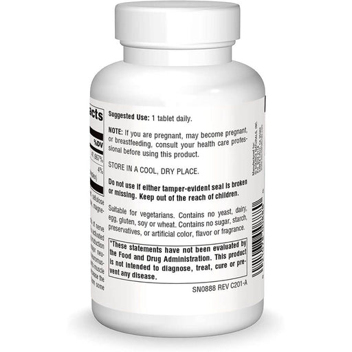 Source Naturals Vitamin B1 500mg 100 Tablets | Premium Supplements at MYSUPPLEMENTSHOP
