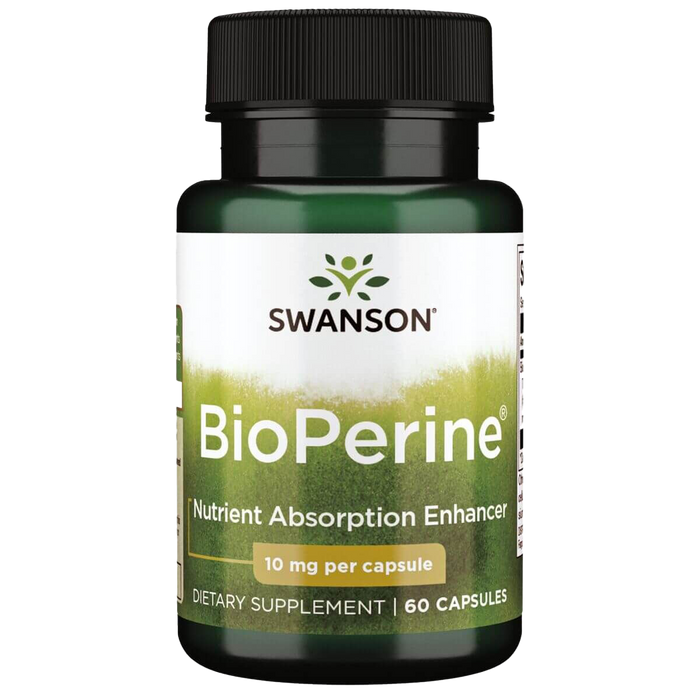 Swanson Bioperine 10 mg 60 Capsules