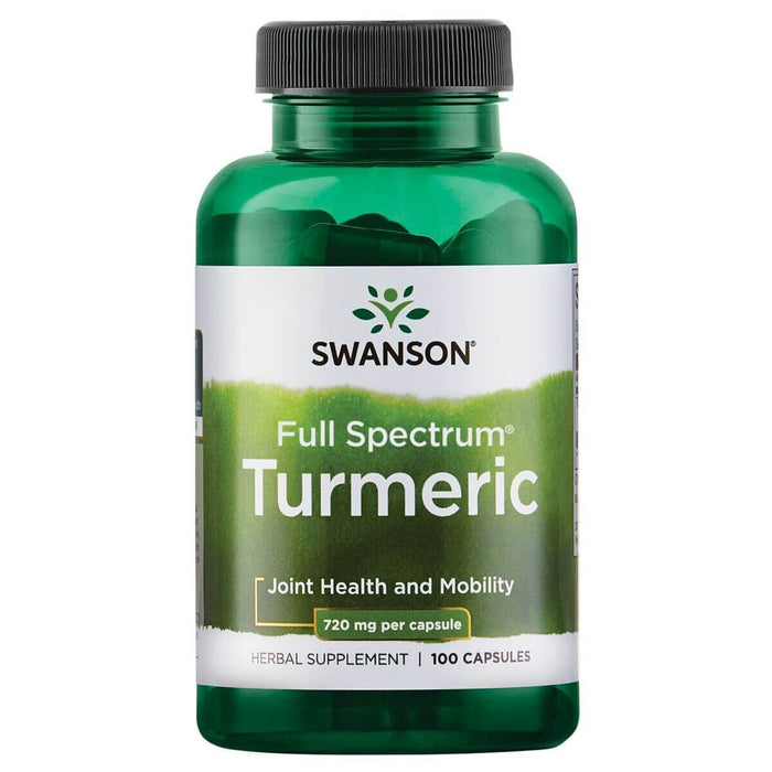 Swanson Full Spectrum Turmeric 720 mg 100 Capsules - Joint Support at MySupplementShop by Swanson