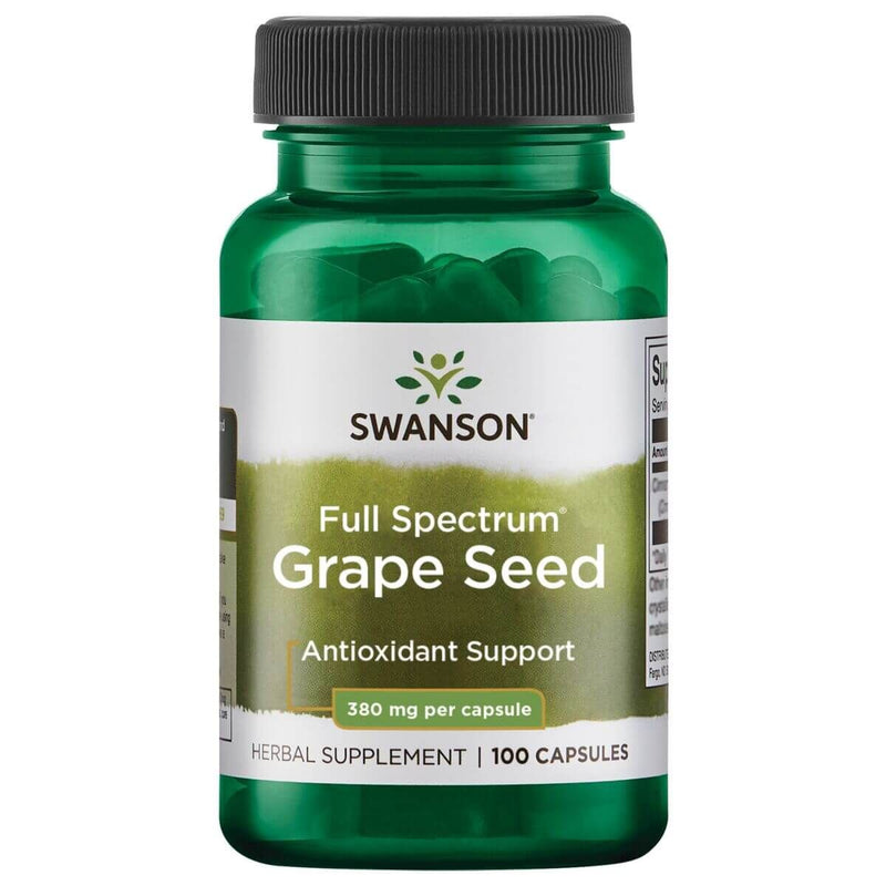 Swanson Grape Seed 380 mg 100 Capsules at MySupplementShop.co.uk
