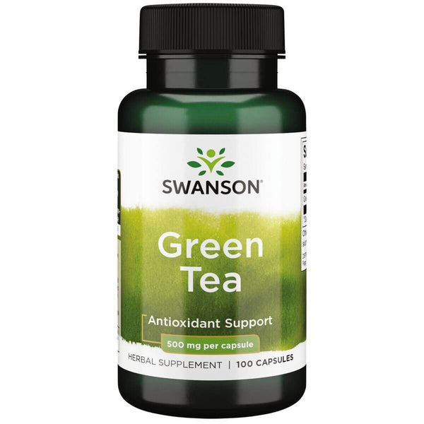 Swanson Green Tea 500 mg 100 Capsules at MySupplementShop.co.uk