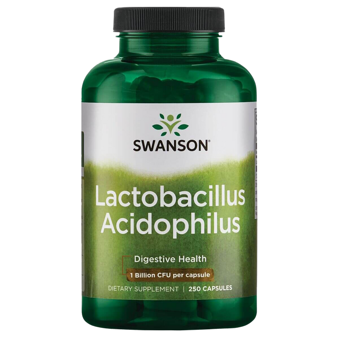 Swanson Lactobacillus Acidophilus 1 Billion CFU 250 Capsules