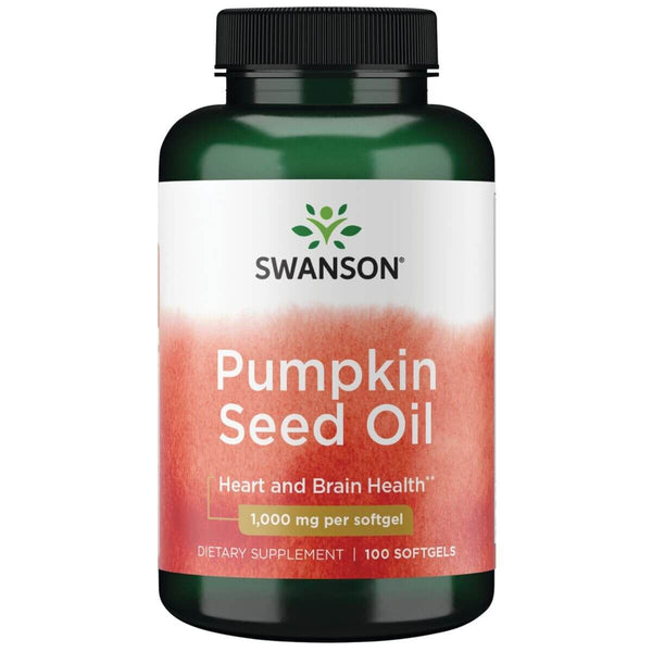 Swanson Pumpkin Seed Oil 1,000 mg 100 Softgels at MySupplementShop.co.uk