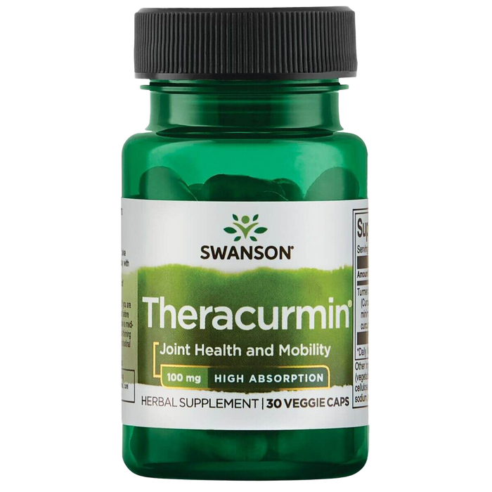 Swanson Theracurmin 100 mg 30 Veg Capsules