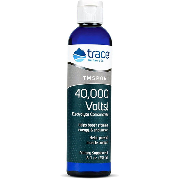 Trace Minerals 40,000 Volts Electrolyte Concentrate 8 fl oz (237 ml) - Endurance at MySupplementShop by Trace Minerals