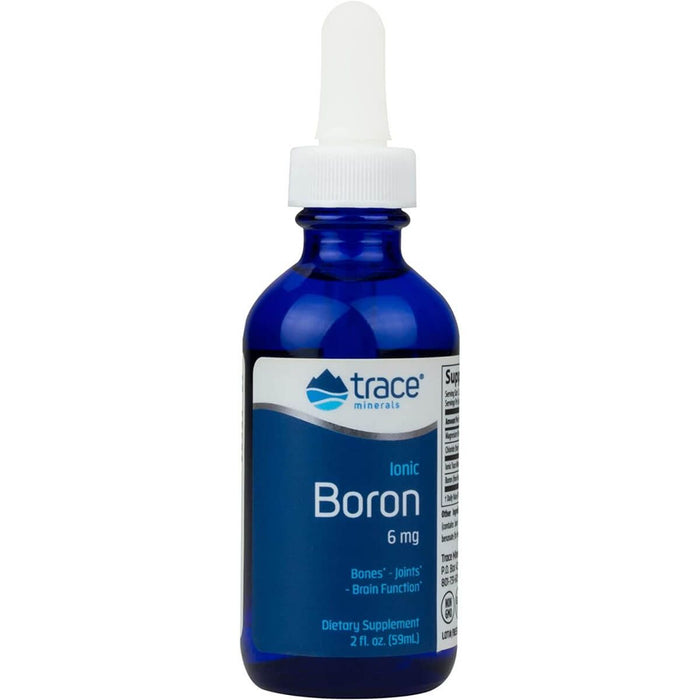 Trace Minerals Ionic Boron 6mg 2 fl oz (59ml) - Vitamins & Minerals at MySupplementShop by Trace Minerals