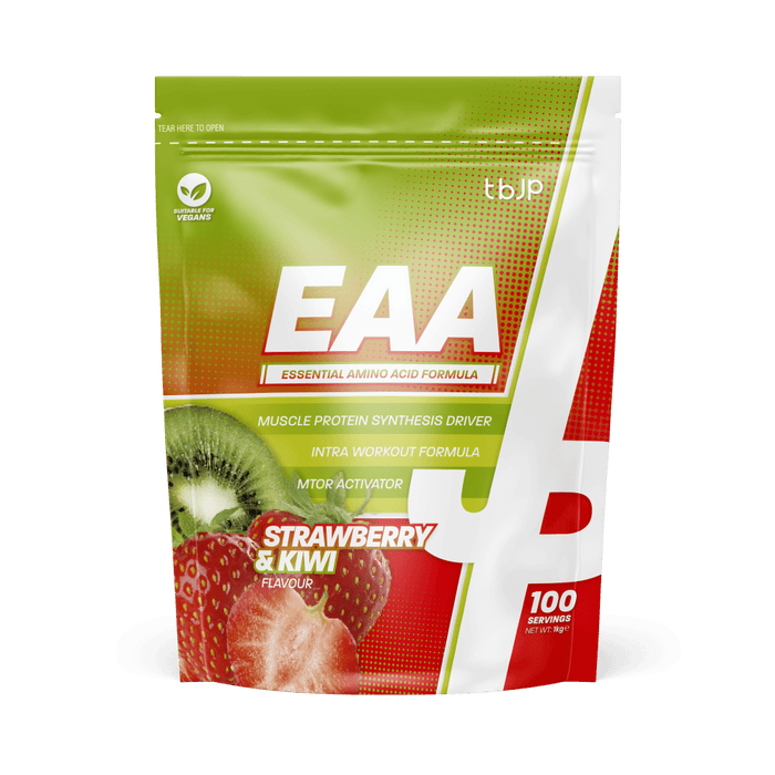 Trained by JP EAA 1kg – Complete Essential Amino Acid Formula in 7 Delicious Flavours - EAA Supplement at MySupplementShop by Trained By JP