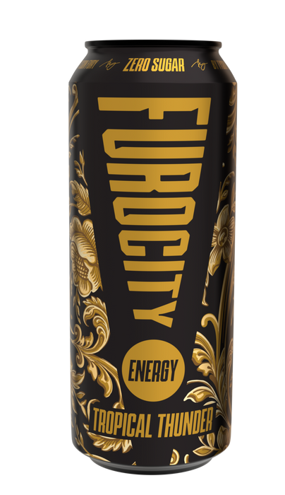 Furocity Energy Drink 12x500ml - Tropical Thunder - Energy Drinks at MySupplementShop by Furocity