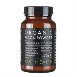 Kiki Organic 4 Root Maca Powder 100 g | High-Quality Vitamins & Supplements | MySupplementShop.co.uk