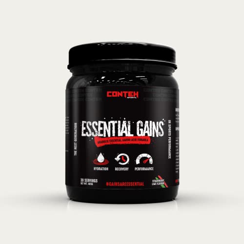 Conteh Essential Gains 465g Strawberry Lime | High-Quality Grocery | MySupplementShop.co.uk