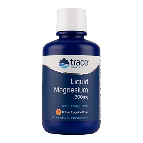 Trace Minerals Liquid Magnesium - 300mg Citrate 473ml | High-Quality Health Foods | MySupplementShop.co.uk