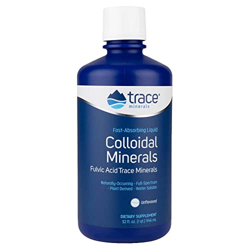 Trace Minerals Colloidal Minerals Unflavored 946ml - Vitamins & Minerals at MySupplementShop by Trace Minerals