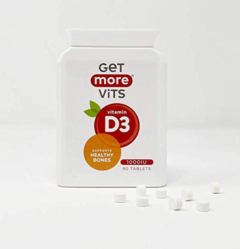 Get More Vits Vitamin D3 90Tabs - Health Foods at MySupplementShop by Get More