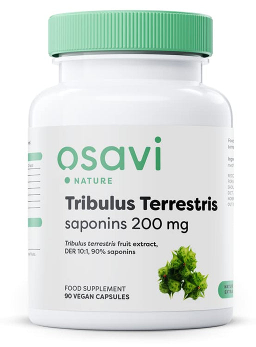 Tribulus Terrestris, Saponins 200mg - 90 vcaps | High-Quality Tribulus | MySupplementShop.co.uk