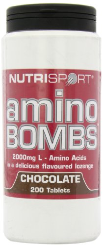 NutriSport Amino Bombs 200 count Chocolate | High-Quality Sports Nutrition | MySupplementShop.co.uk