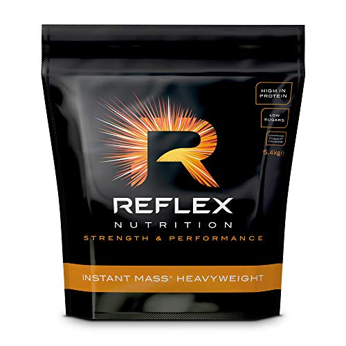 Reflex Nutrition Instant Mass Heavyweight (Strawberry 5.4kg) | High-Quality Weight Gainers & Carbs | MySupplementShop.co.uk