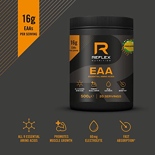 Reflex Nutrition EAA 500g Mango - Amino Acids and BCAAs at MySupplementShop by Reflex Nutrition