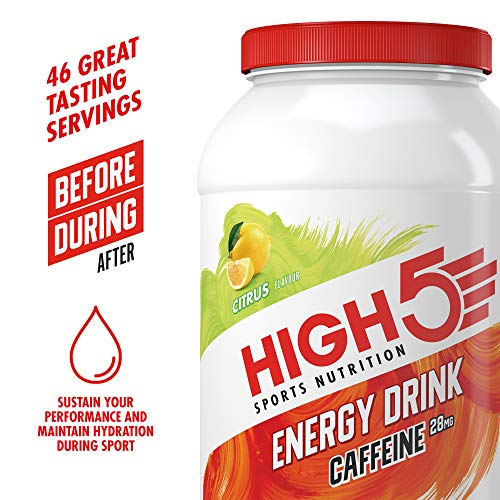High 5 Energy Drink Caffeine Citrus 2.2kg | High-Quality Sports Nutrition | MySupplementShop.co.uk