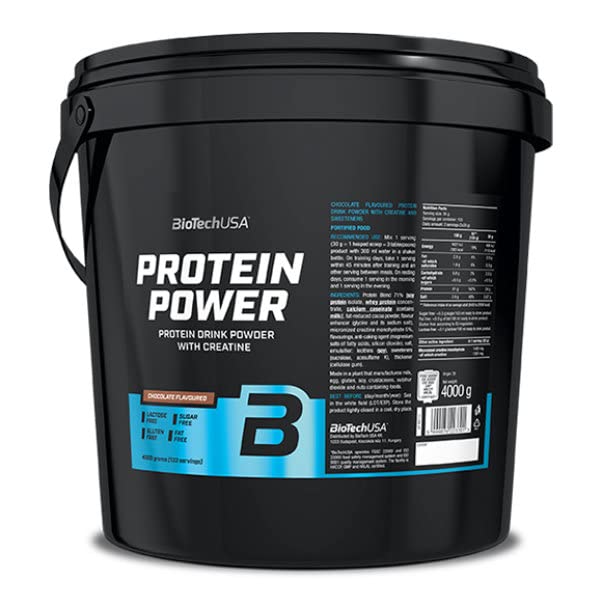 BioTechUSA Protein Power, Strawberry Banana - 4kg - Protein at MySupplementShop by BioTechUSA