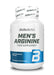 BioTechUSA Men's Arginine - 90 caps | High-Quality L-Arginine | MySupplementShop.co.uk