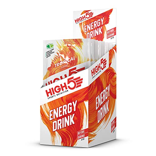 High 5 Energy Drink Tropical 12x47g | High-Quality Sports Nutrition | MySupplementShop.co.uk