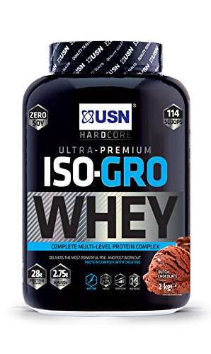 USN Chocolate Hardcore Whey Protein Powder gh 2 kg | High-Quality Whey Proteins | MySupplementShop.co.uk