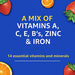 ICON Nutrition Kids Chewable Multivitamins with Iron 60 Tablets Tropical | High-Quality Sports Nutrition | MySupplementShop.co.uk