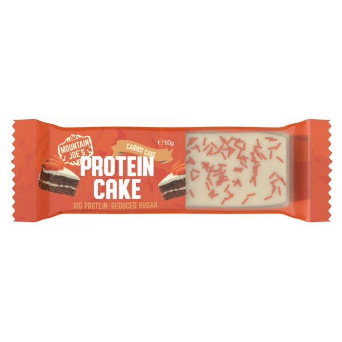 Mountain Joe's Protein Cake 10x60g Carrot Cake - Whole Cakes at MySupplementShop by Mountain Joe's