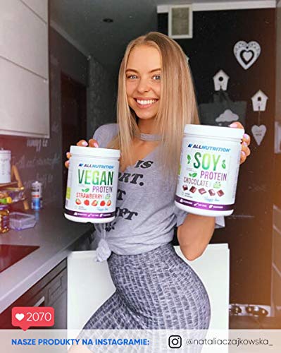 Allnutrition Vegan Pea Protein, Vanilla - 500g | High-Quality Combination Multivitamins & Minerals | MySupplementShop.co.uk