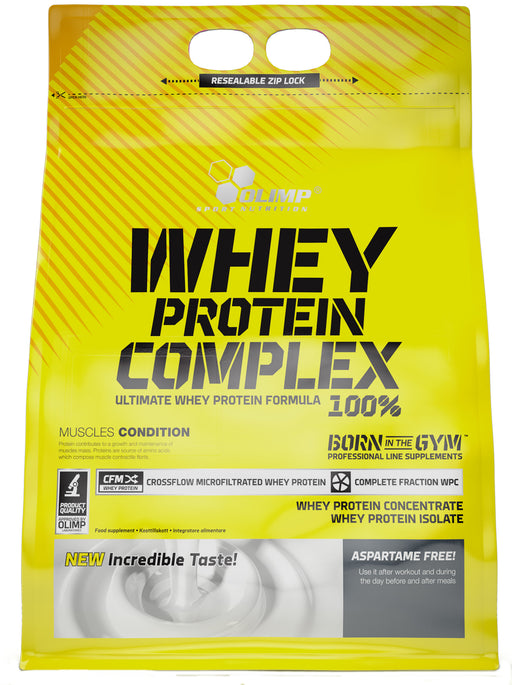 Olimp Nutrition Whey Protein Complex 100%, Strawberry (EAN 5901330044496) - 2270 grams | High-Quality Protein | MySupplementShop.co.uk