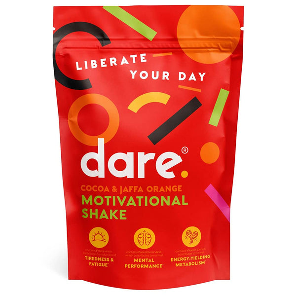 dare. Motivational Shake 750g Cocoa & Jaffa Orange | High-Quality Diet Shakes | MySupplementShop.co.uk