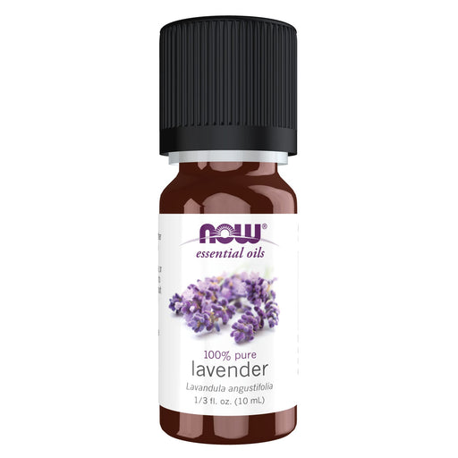 NOW Foods Essential Oil, Lavender Oil 100% Pure - 10 ml. | High-Quality Sports Supplements | MySupplementShop.co.uk