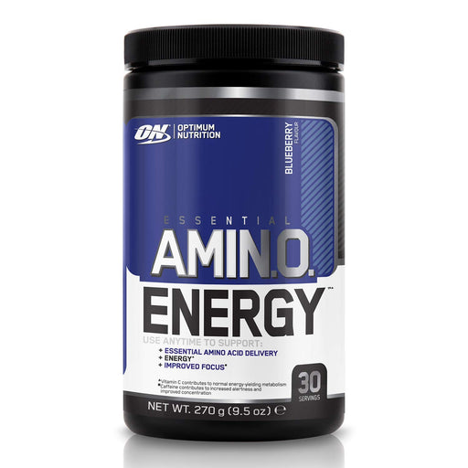 Optimum Nutrition Essential Amino Energy, Blueberry - 270 grams | High-Quality Amino Acids and BCAAs | MySupplementShop.co.uk