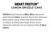 PhD Smart Protein, Lemon Drizzle Cake - 900 grams | High-Quality Protein | MySupplementShop.co.uk