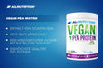 Allnutrition Vegan Pea Protein, Vanilla - 500g | High-Quality Combination Multivitamins & Minerals | MySupplementShop.co.uk