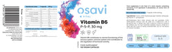 Osavi Vitamin B6 - P-5-P, 30 mg - 120 vegan caps | High-Quality Vitamin B6 | MySupplementShop.co.uk