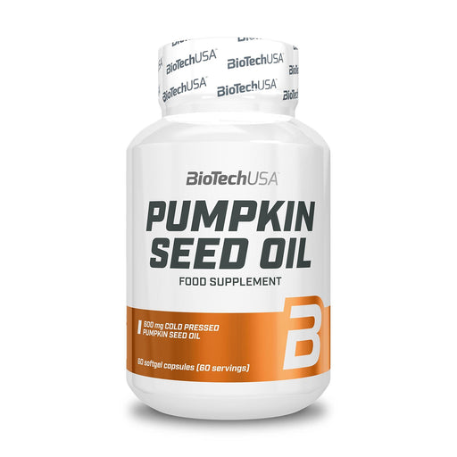BioTechUSA Pumpkin Seed Oil, 1000mg - 60 softgels | High-Quality Sports Supplements | MySupplementShop.co.uk