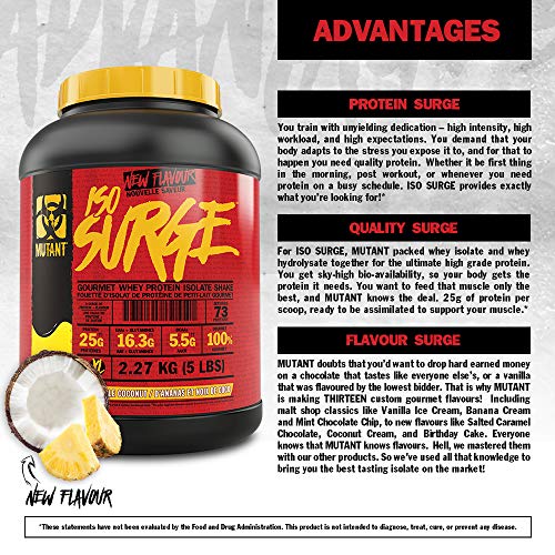 Mutant Iso Surge 727g Banana Cream | High-Quality Protein | MySupplementShop.co.uk