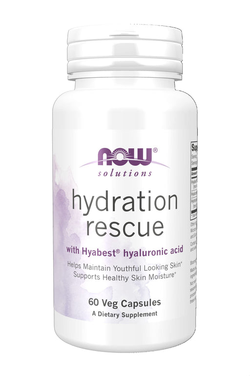 NOW Foods Hydration Rescue - 60 vcaps | High-Quality Sports Supplements | MySupplementShop.co.uk