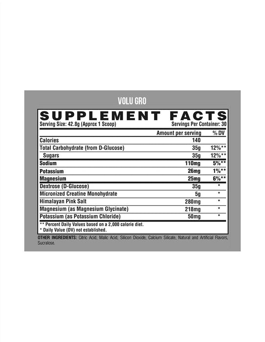 Nutrex Volu Gro, Orange Mango - 1284 grams | High-Quality Creatine Supplements | MySupplementShop.co.uk