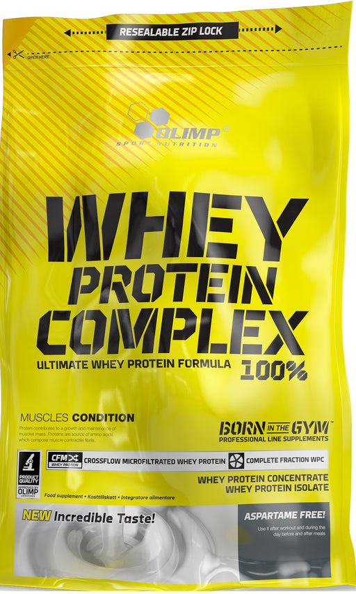 Olimp Nutrition Whey Protein Complex 100%, Cookies Cream - 700 grams | High-Quality Protein | MySupplementShop.co.uk