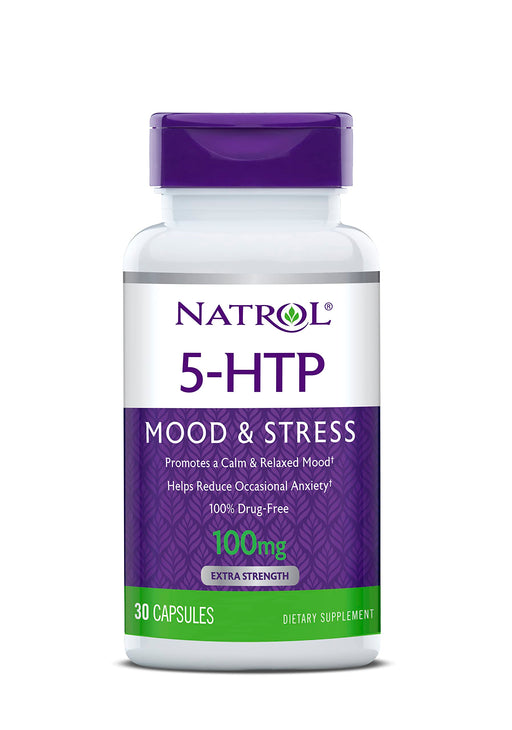 Natrol 5-HTP, 100mg - 30 caps | High-Quality Medication | MySupplementShop.co.uk